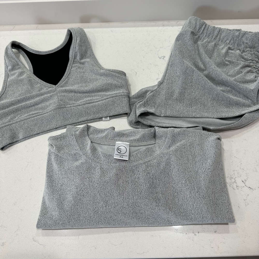FIVE Danceware Gray Workout Set